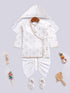 Infant Boy's Cream Silk Blend Ethnic Combo Set